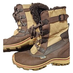 PAJAR Canada Boots Womens 11 Waterproof Membrane Seam Sealed Snow Ski Brown Gorp